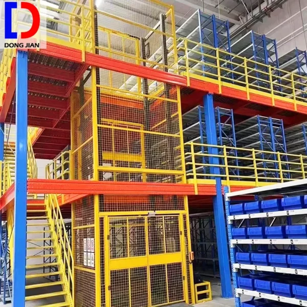 Mezzanine Racking System for Multi-Level Warehouse Storage