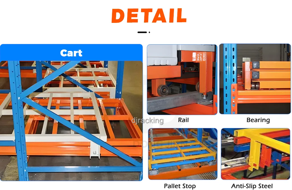 dongjian push back racking