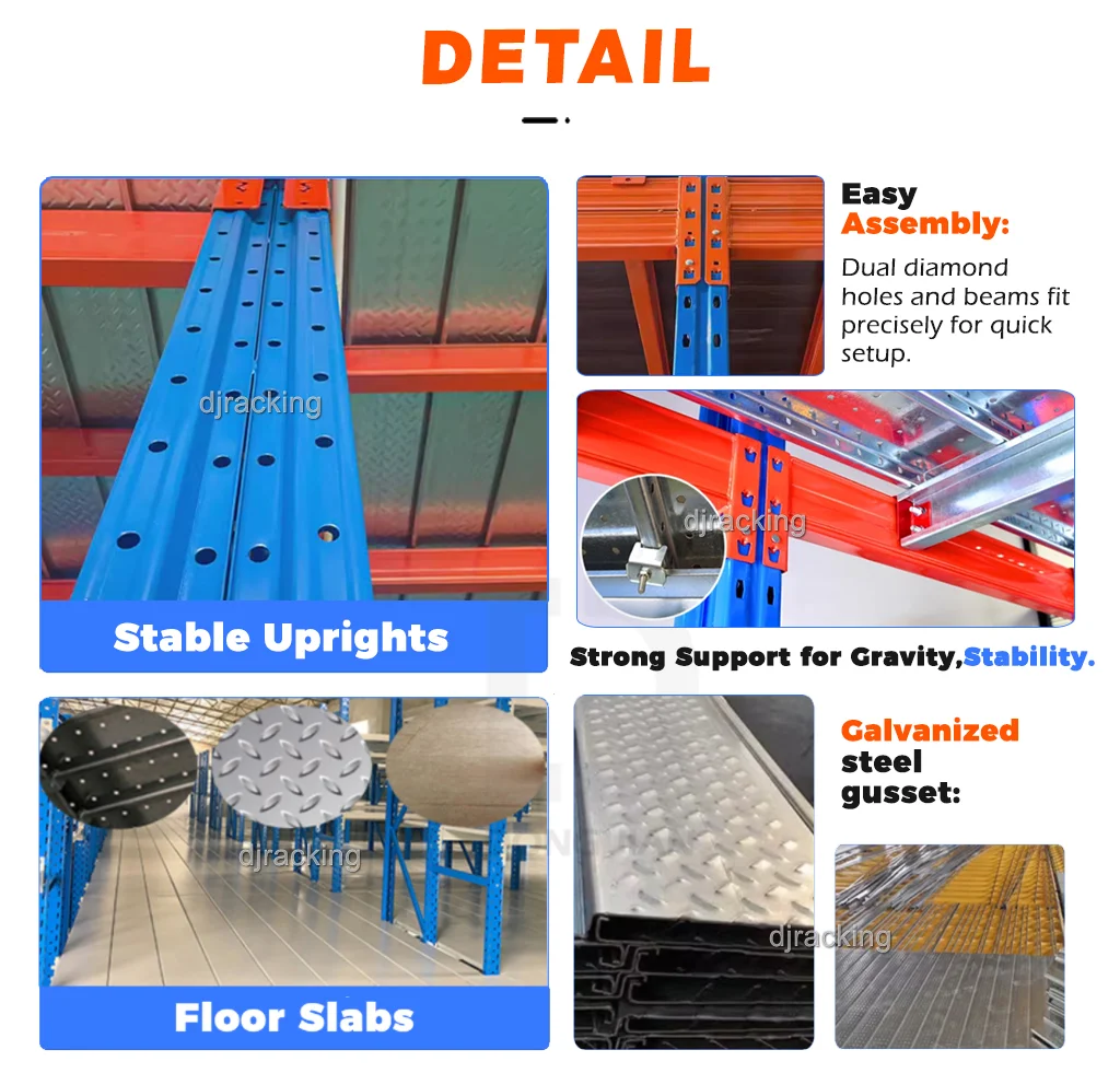 mezzanine racking detail