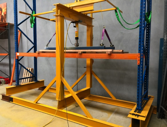 Shelf load capacity testing