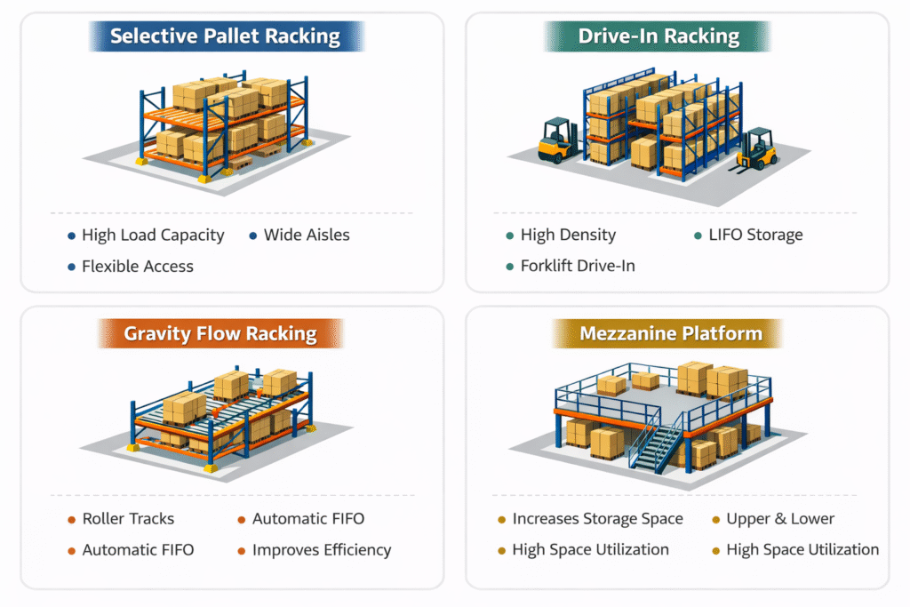 Types of Pallet Racking Systems