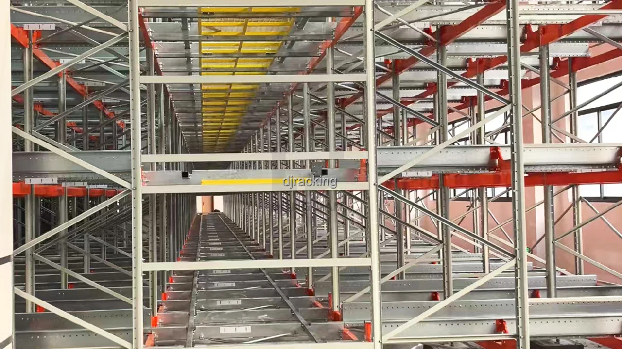 4 Way Shuttle Racking Design Four-Way Shuttle Racking Project for Industrial Warehouse | UAE