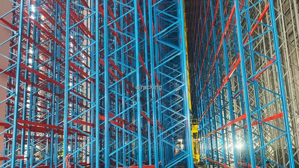 Dongjian Stacker Crane AS/RS Project for Industrial Manufacturing Warehouse in Germany